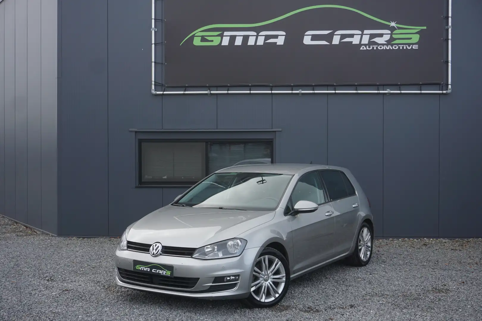 Volkswagen Golf 2.0 BlueTDI DSG Highline-Nav-H.Leder-Cam Grau - 1