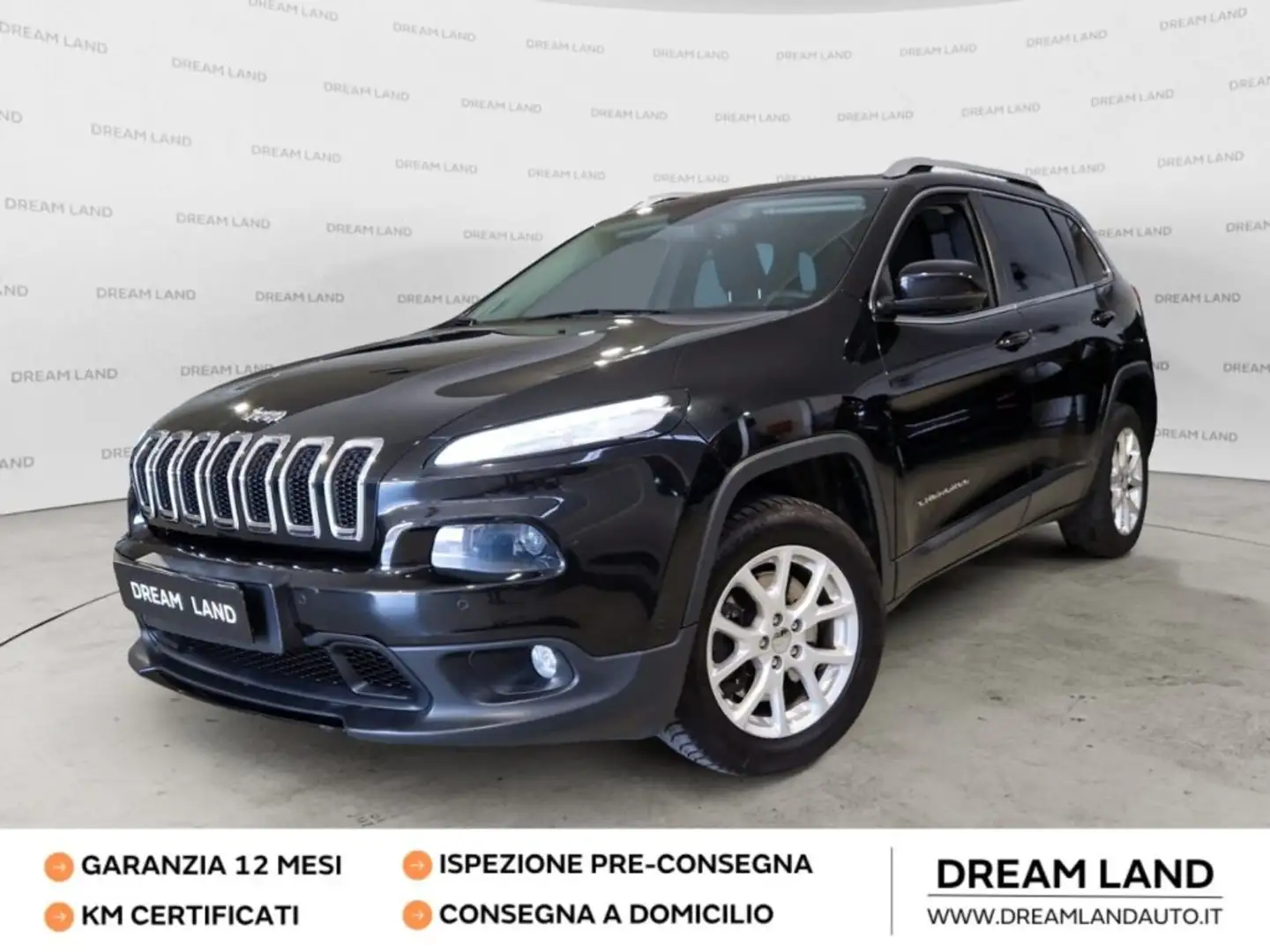 Jeep Cherokee 2.0 Mjt II 170CV 4WD Active Drive I Longitude Nero - 1
