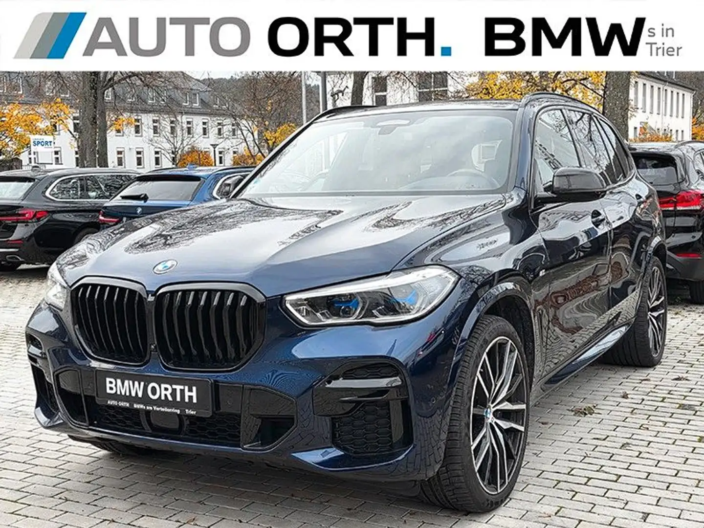 BMW X5 xDrive40i M-SPORT *7-SITZE* PANO SITZLÜFT AHK Blau - 1