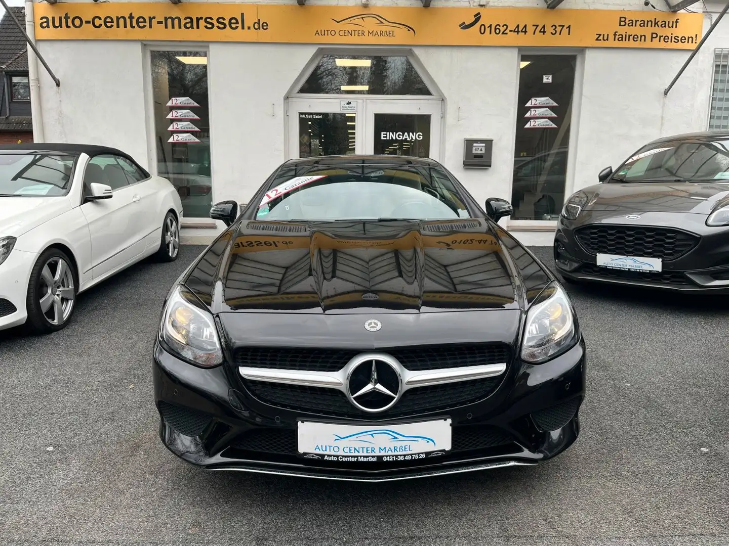 Mercedes-Benz SLC 200 TOTWINKEL/NAVI/LEDER/PDC/SHZ Negru - 2