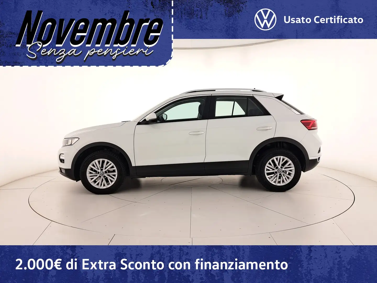 Volkswagen T-Roc 1.5 tsi style dsg Blanc - 2