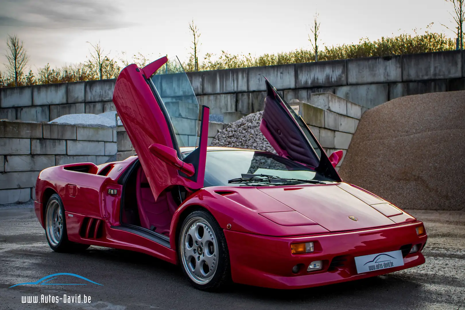 Lamborghini Diablo VT Roadster L144 5.7i V12 4WD ROSSO TARGA Rot - 2