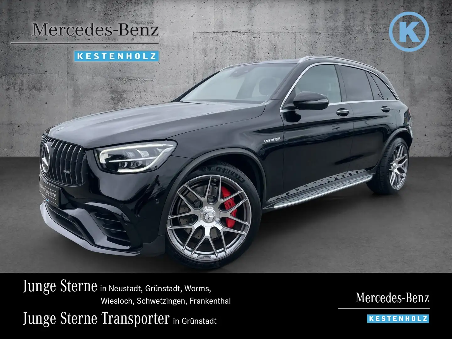 Mercedes-Benz GLC 63 AMG GLC 63 S AMG PANO+HUD+MEORY+KAMERA+KEYGO+DRIVERS Fekete - 1