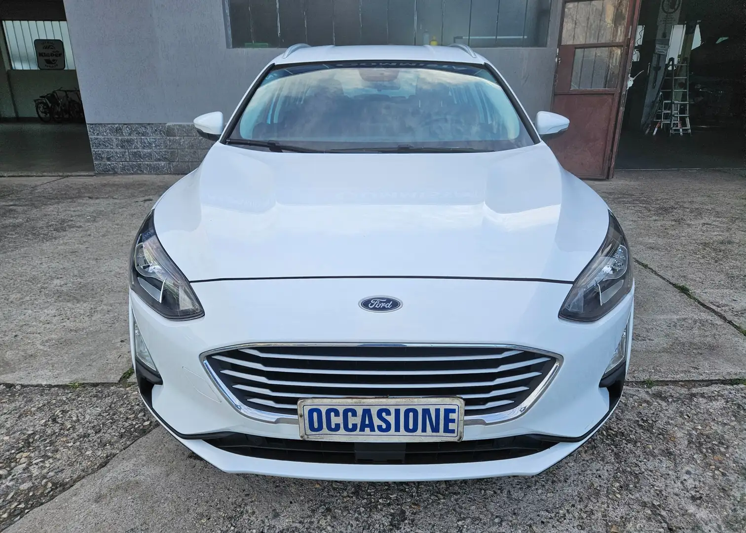 Ford Focus SW 1.5 ECOBLUE AUTOCARRO 5 POSTI Bianco - 2