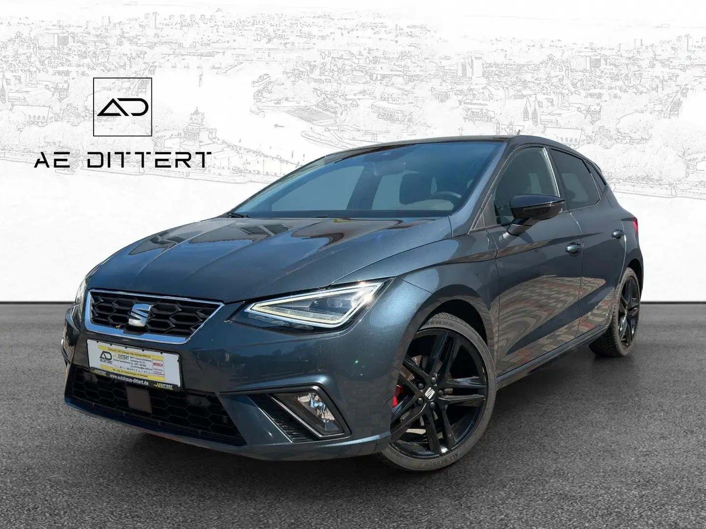 SEAT Ibiza FR ++Navi+Shz+Cam++ Grijs - 1