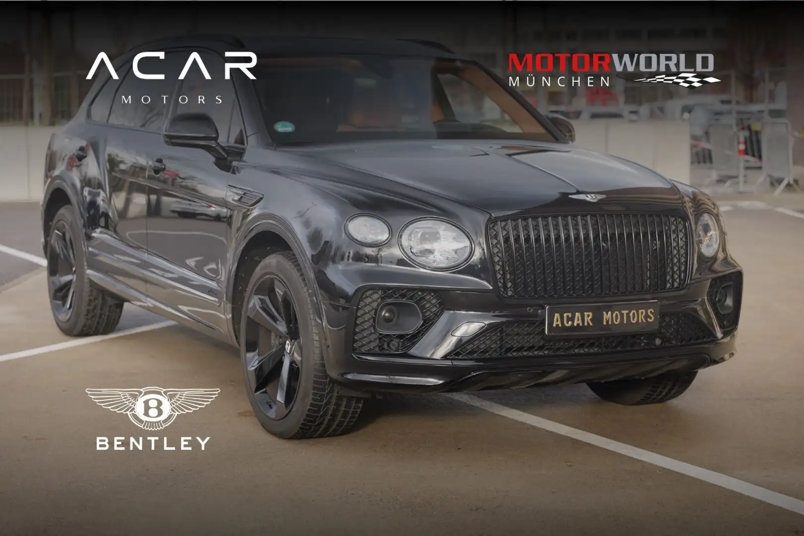 Bentley Bentayga 4.0 V8 EWB Azure 4WD Long Lang Schwarz - 1