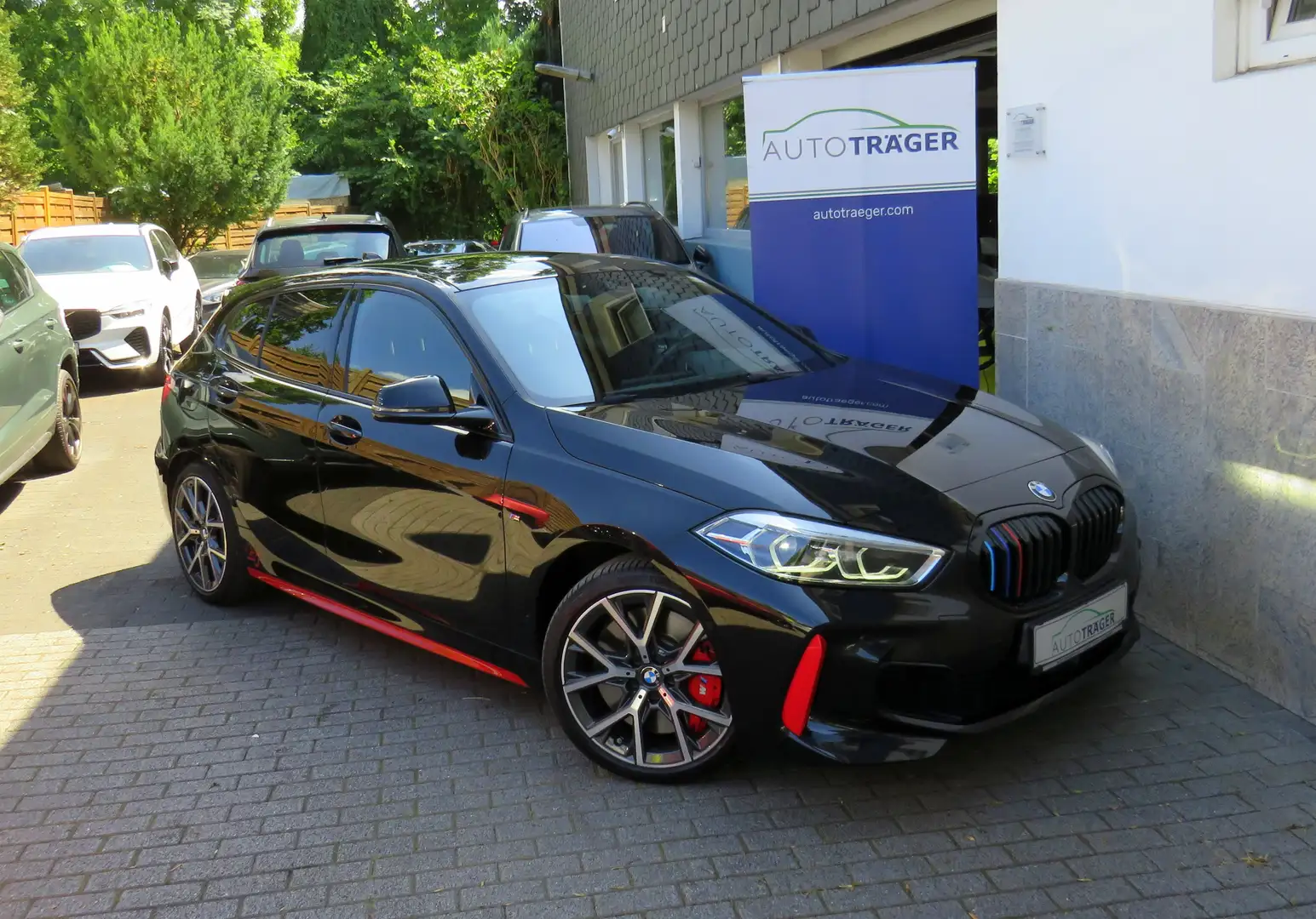 BMW 128 128 ti M Paket/ServicePaket/Pano-SHD/R-Kam/Virtual Schwarz - 1