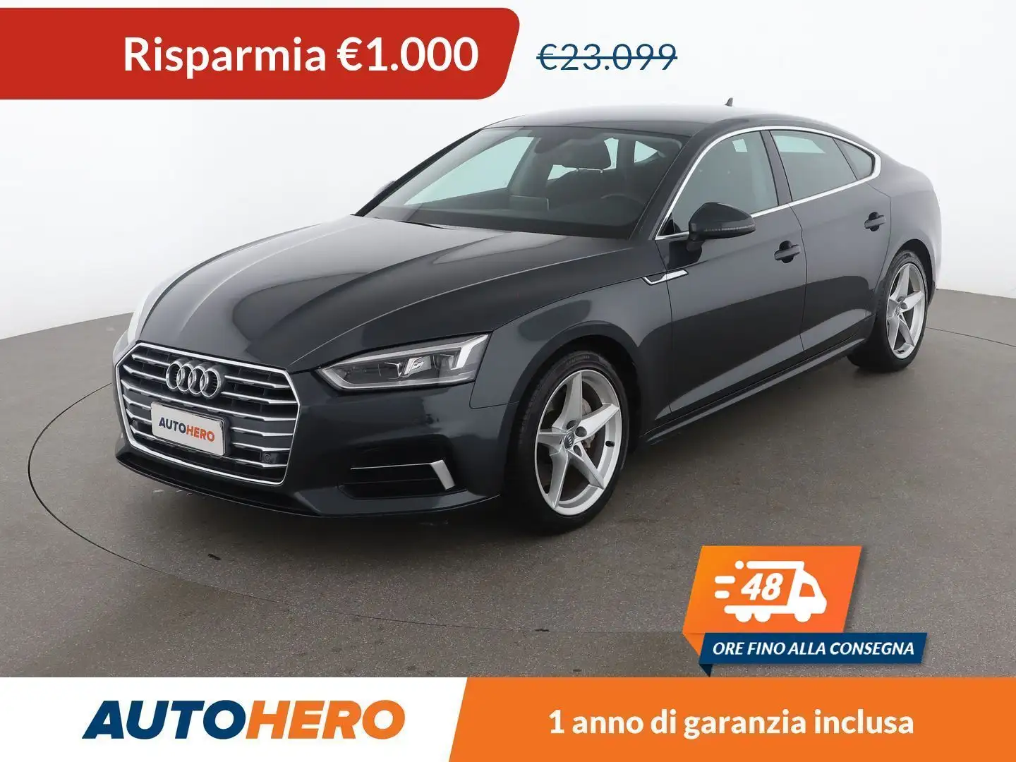 Audi A5 2.0 TDI Sport 190 CV S tronic Grigio - 1