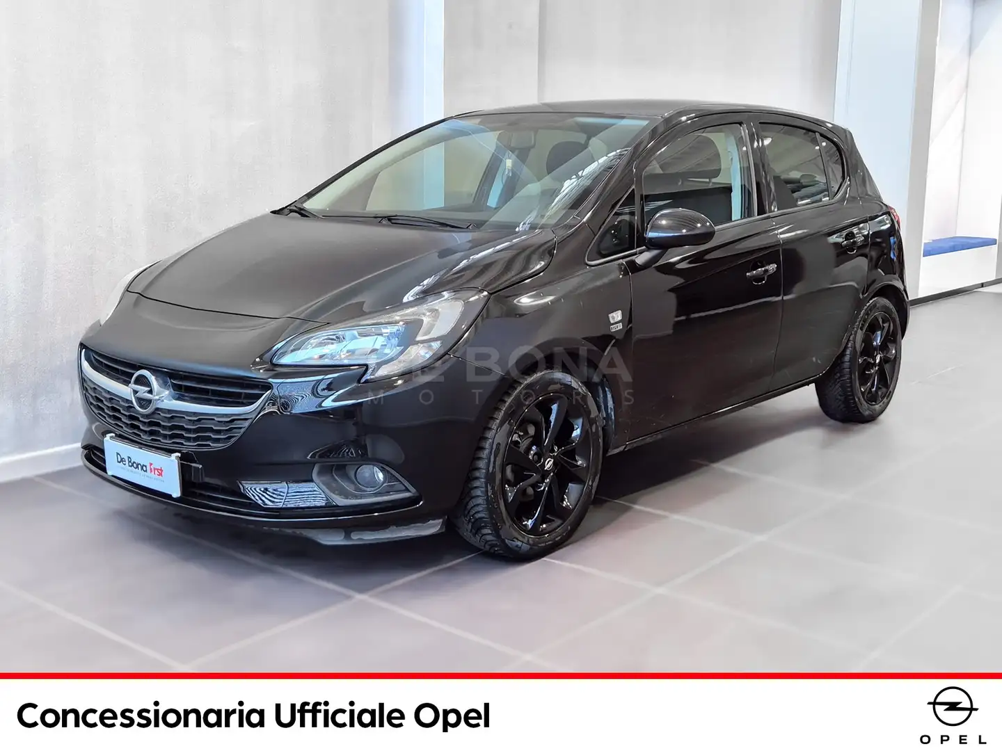 Opel Corsa 5p 1.2 black edition my18.5 Nero - 1