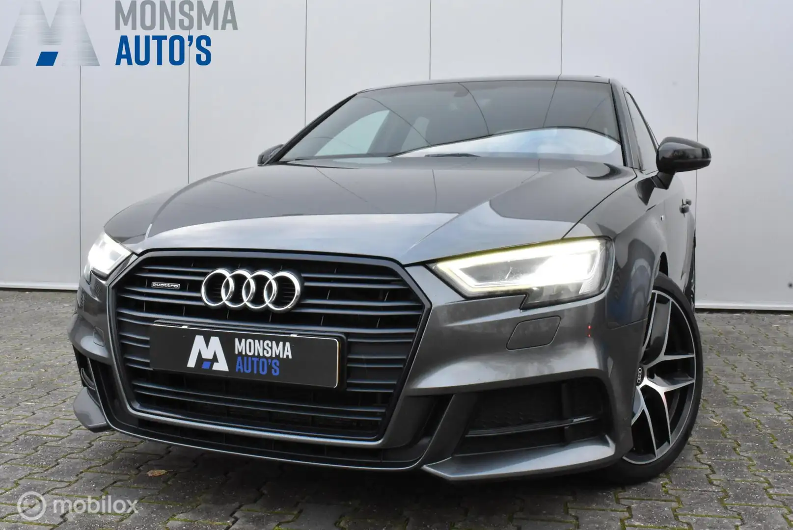 Audi A3 Sportback 2.0 TFSI quattro S-Line Pano Virtual Led Gris - 2