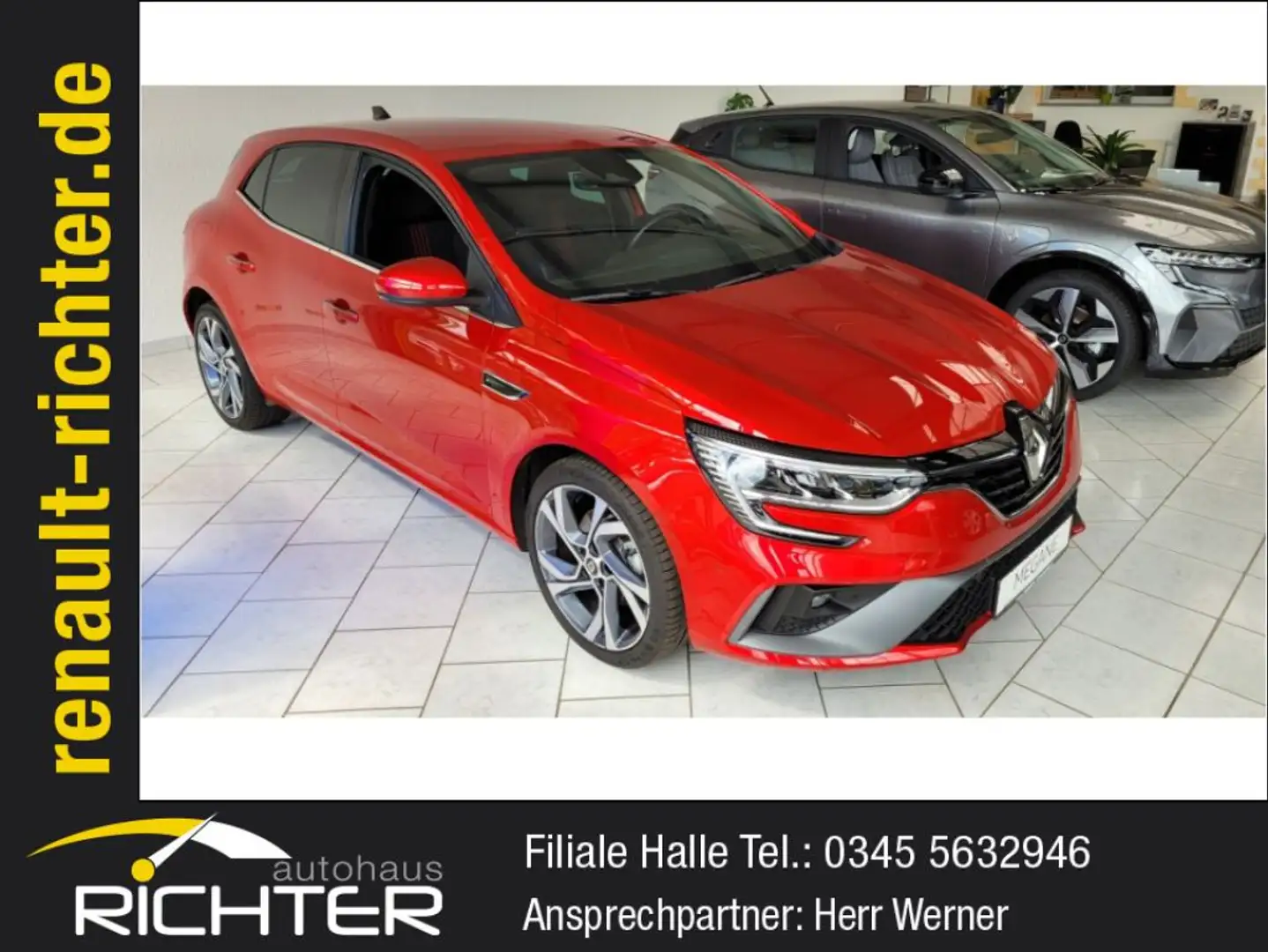Renault Megane E-TECH Plug-in 160 R.S. LINE Rot - 1