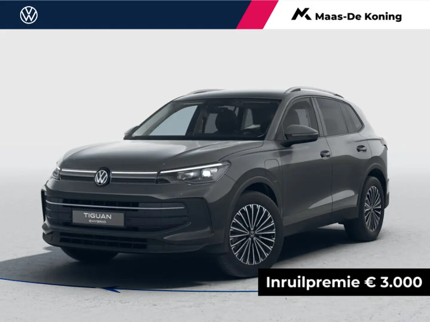 Volkswagen Tiguan Life Edition 1.5 eHybrid 204 pk 6 versn. DSG ·  Co Grijs - 1