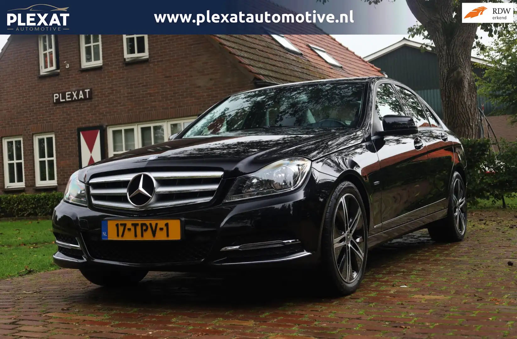 Mercedes-Benz C 180 Premium Edition Aut. | Harman-Kardon | Navigatie | Negro - 1