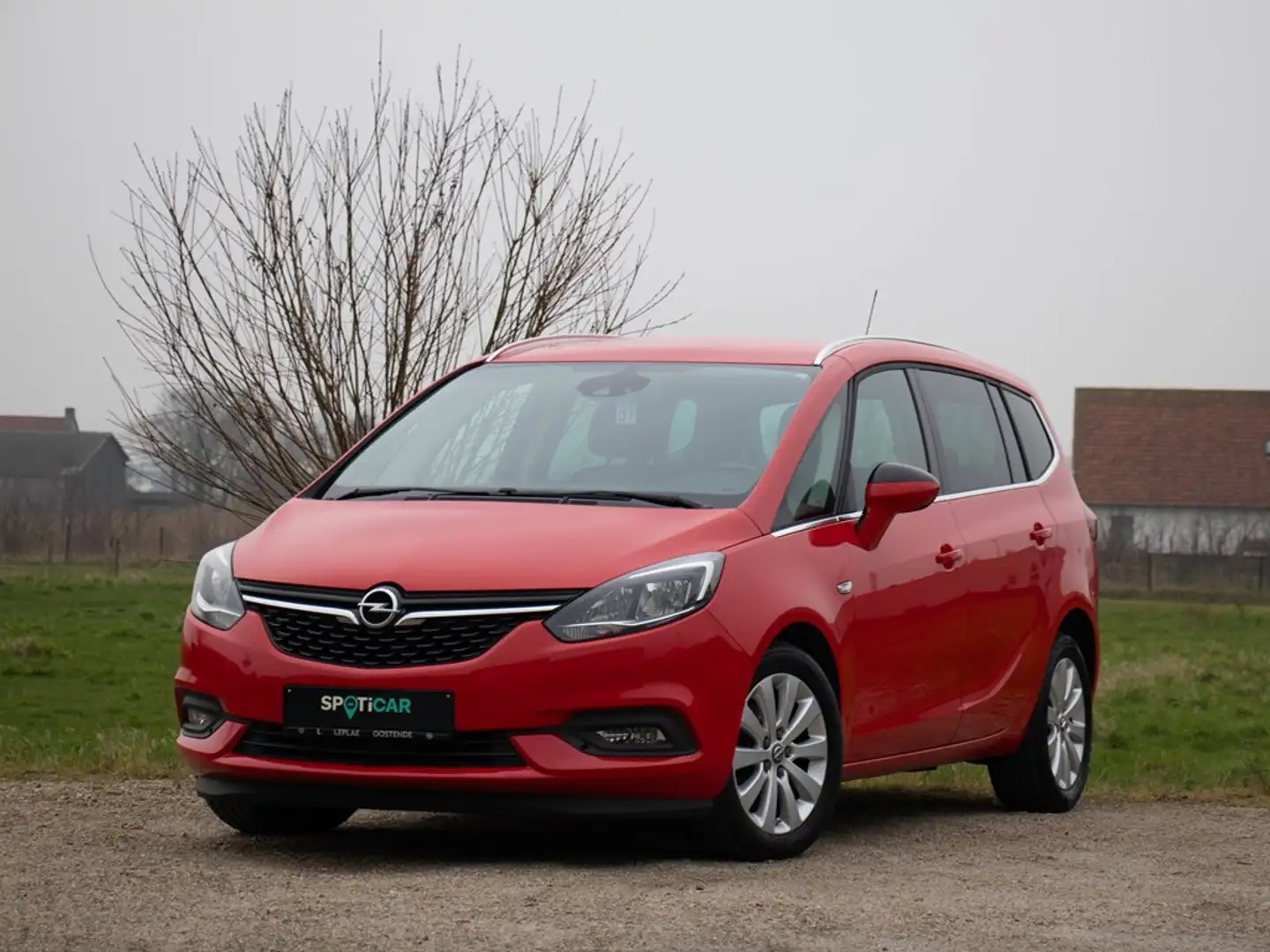 Opel Zafira Tourer 1.6 MT6 CNG|LEDER|CAMERA|NAVI Rot - 1