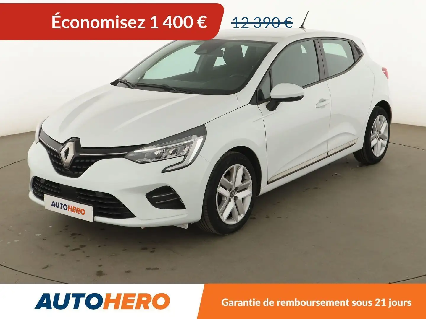 Renault Clio 1.0 TCe Business Blanc - 1