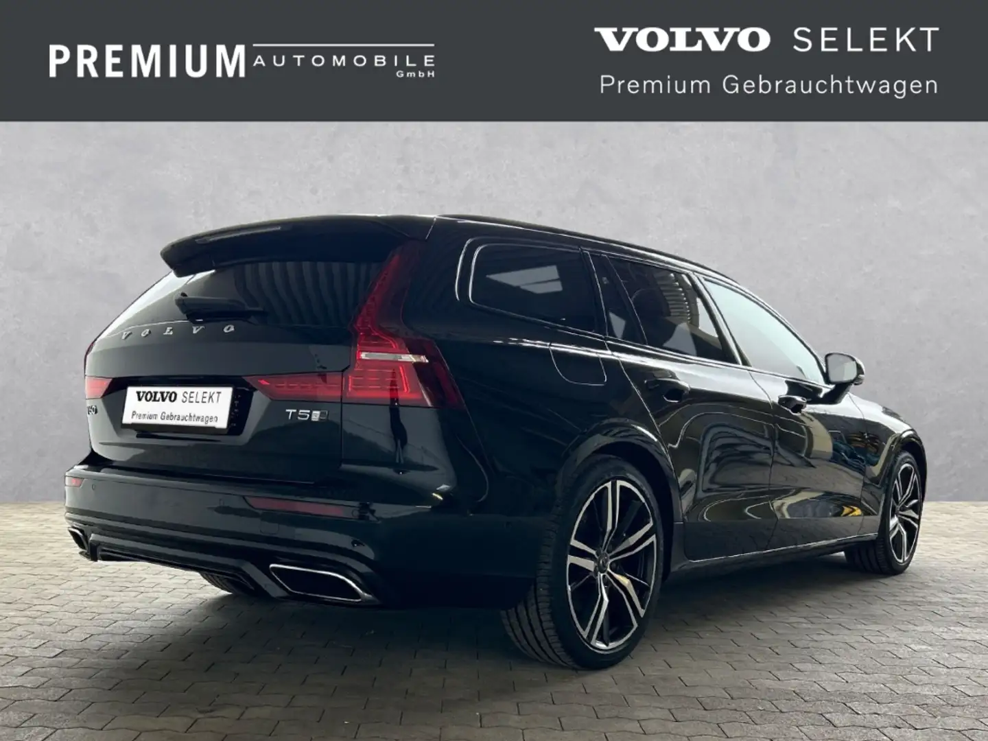 Volvo V60 R-Design AWD T5 ACC/Standhzg./Four-C/Schiebedach Noir - 2