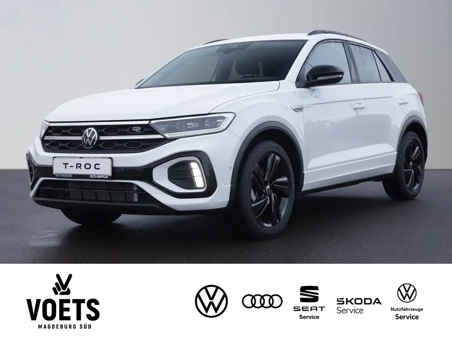 Volkswagen T-Roc R-Line 1.5 l TSI OPF 110 kW (150 PS) 7-Gang-Dop... Weiß - 1