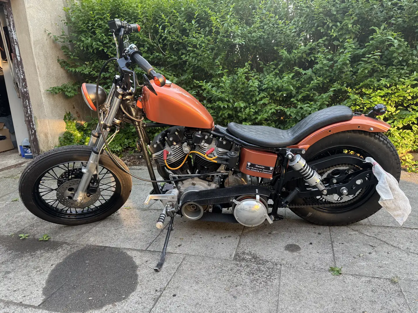 Harley-Davidson Late Shovel FX 1186ccm Arancione - 1