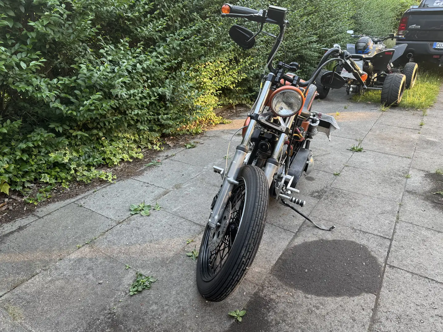 Harley-Davidson Late Shovel FX 1186ccm Arancione - 2