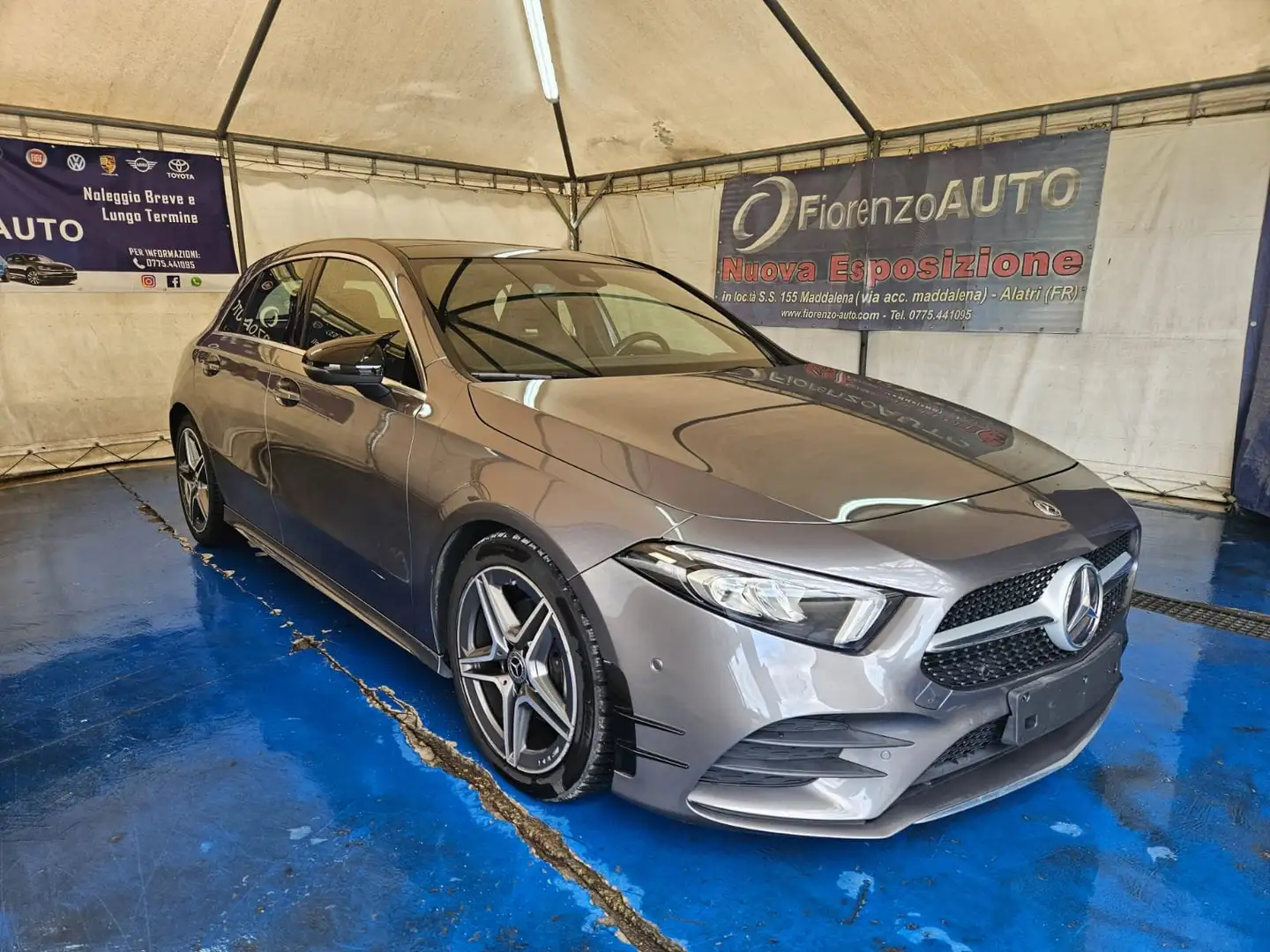 Mercedes-Benz A 200 PREMIUM AMG -TETTO-LED-HYPERSCREEN Szürke - 1