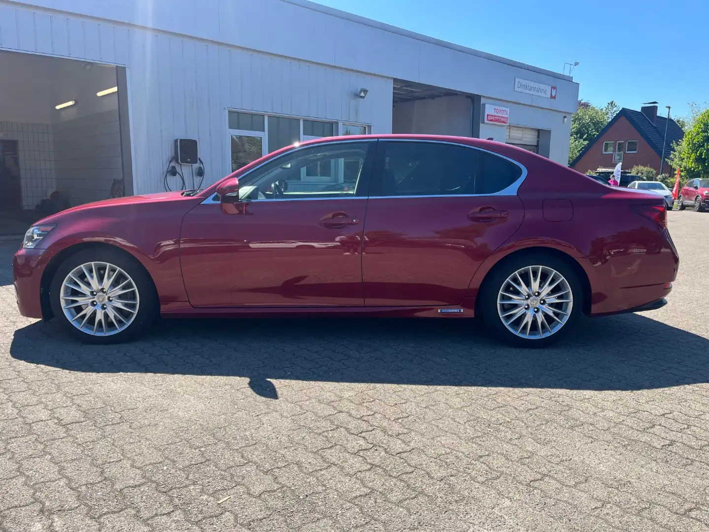 Lexus GS 450h Luxury Line +Voll-LED+HeadUp+Schiebedach Rood - 2
