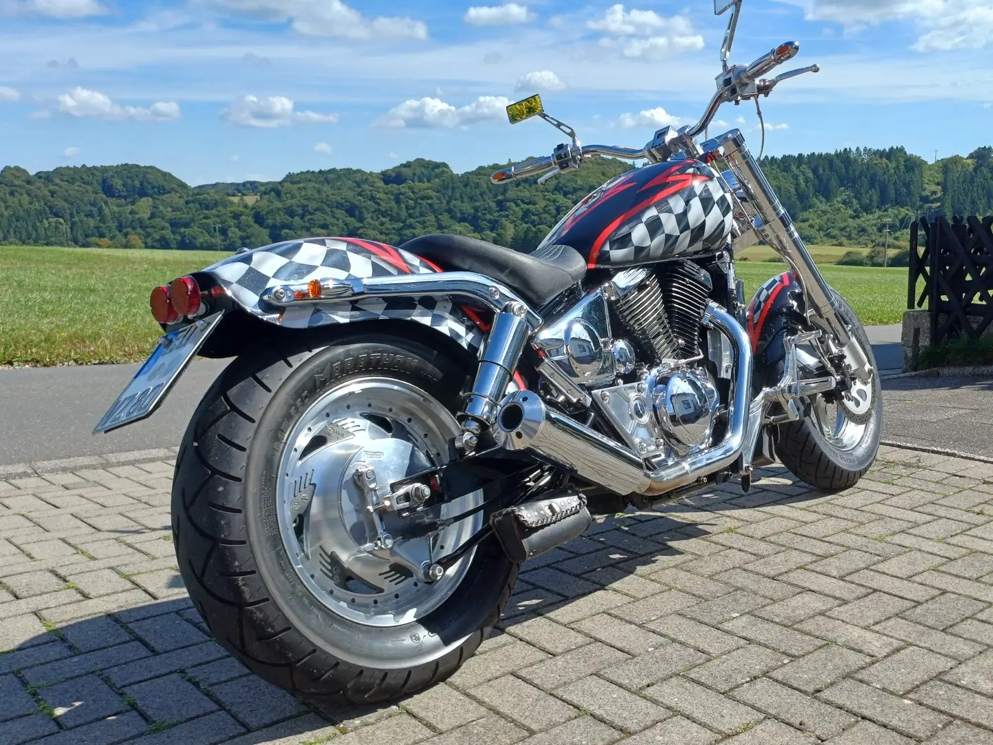 Suzuki VZ 800 Marauder / Customumbau / TÜV neu! Fekete - 2