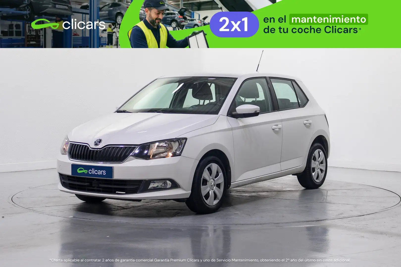 Skoda Fabia 1.0 MPI Ambition 44kW Weiß - 1