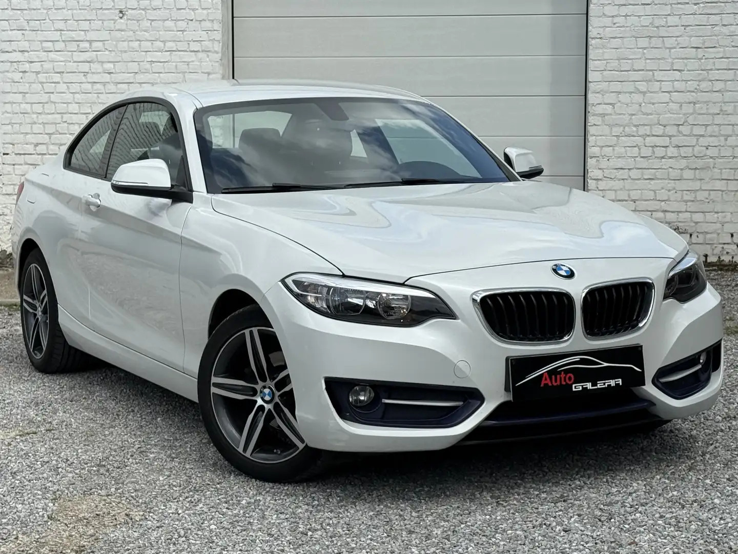 BMW 218 Coupé dA *Pack Sport*1ère main*Euro6b* Wit - 1