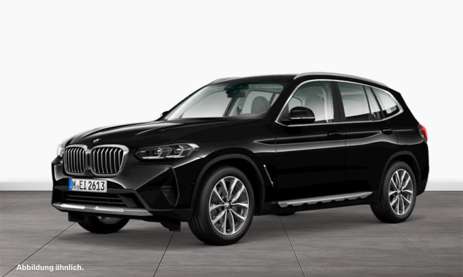 BMW X3 xDrive20i 19´LM Anhängerkupplung Hifi DAB Noir - 1