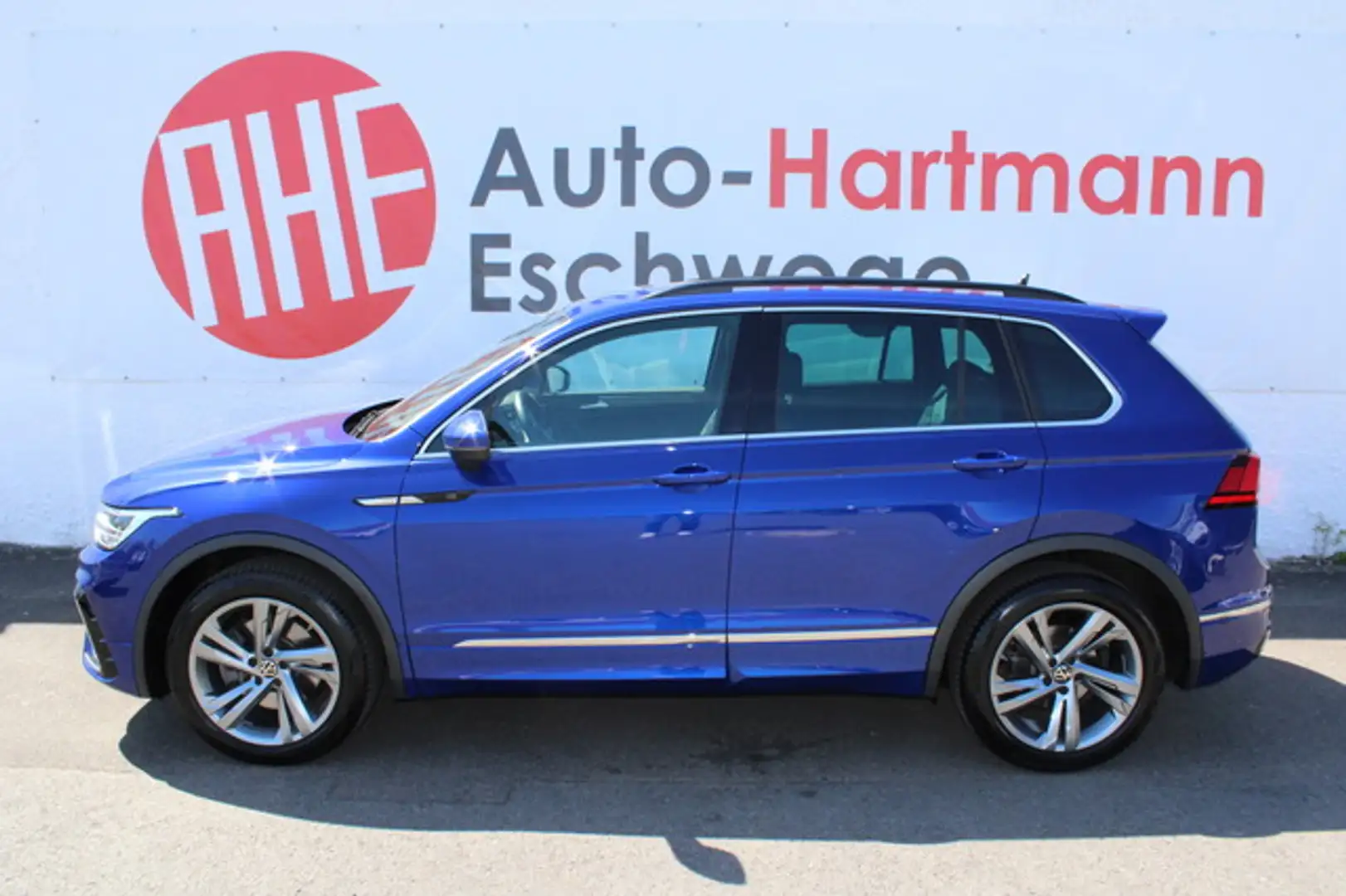 Volkswagen Tiguan 2.0 TDI R-Line 4M DSG LED Navi Ahk Rfk IQ Blau - 2