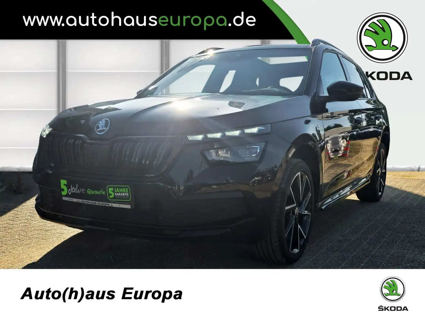 Skoda Kamiq 1.5 TSI DSG Monte Carlo ACC Navi Kam Pano Virt.Coc Noir - 1