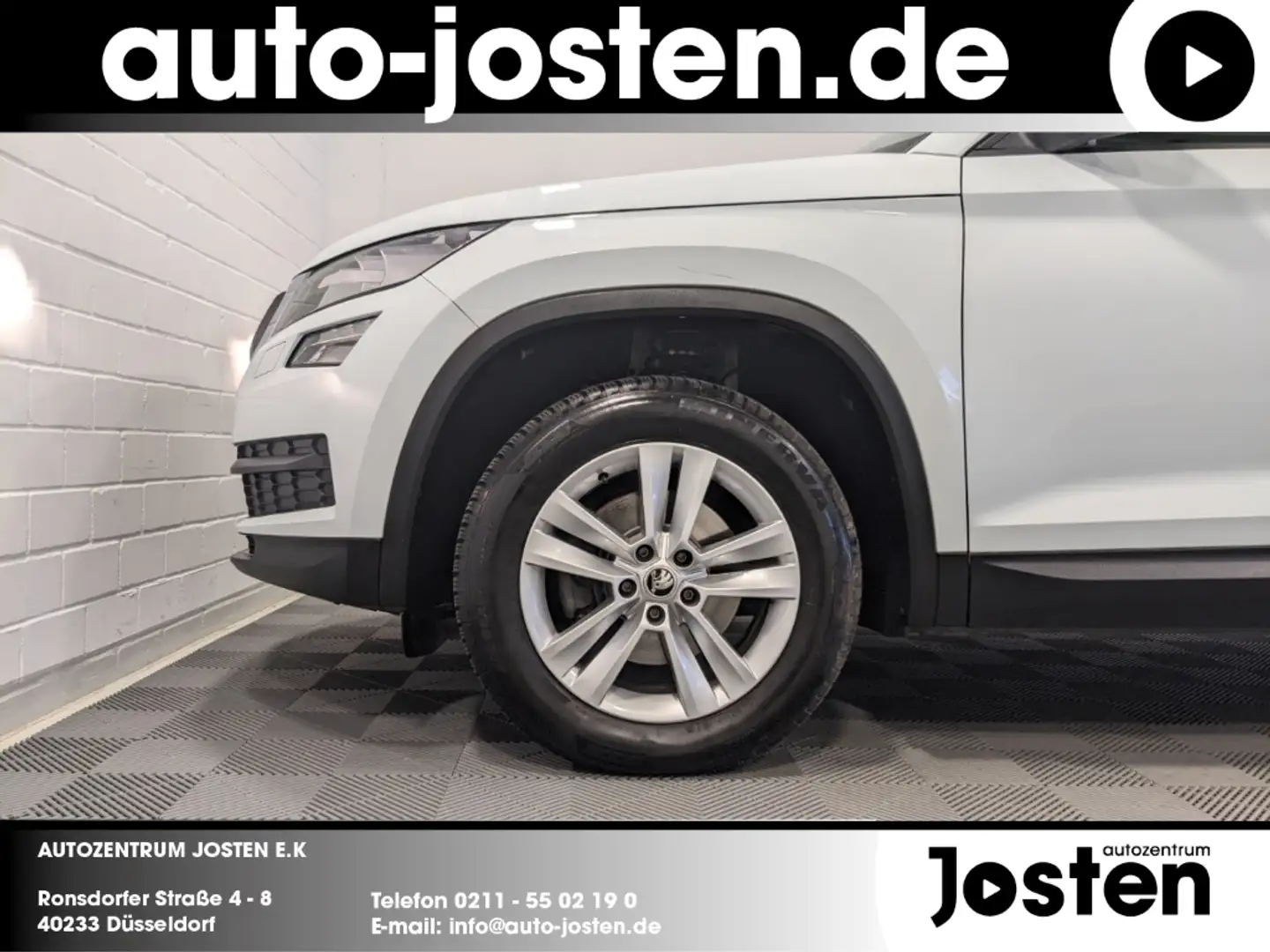 Skoda Kodiaq 1.4 TSI AHK PDC SITZHZG FULL LINK Weiß - 2