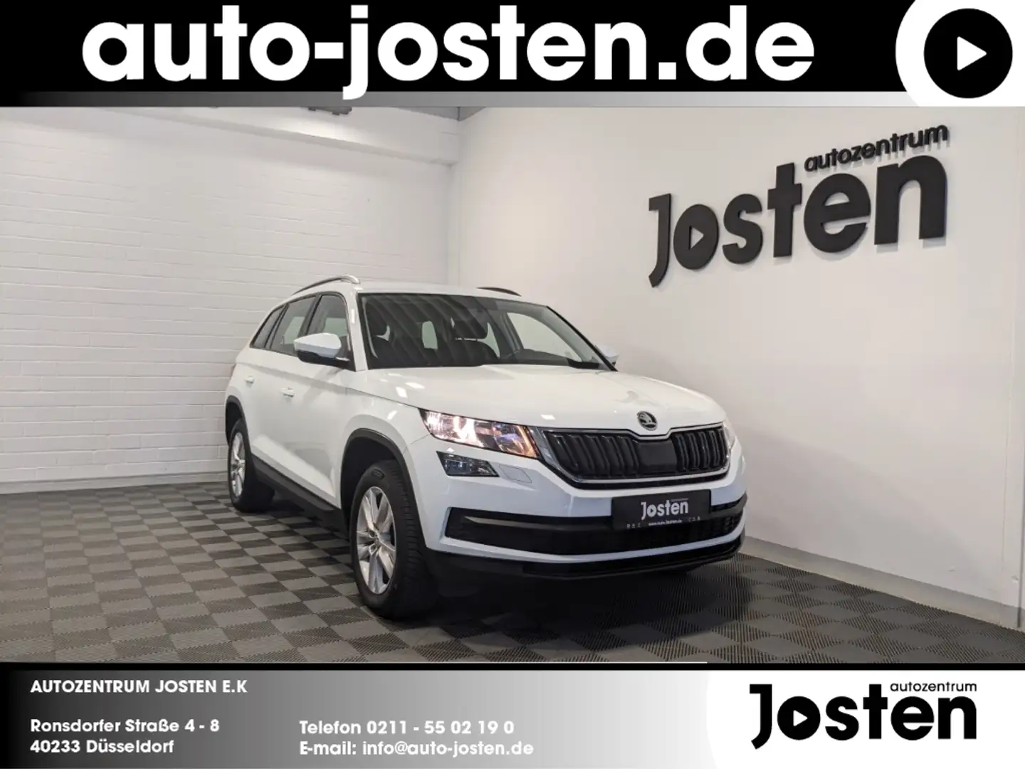 Skoda Kodiaq 1.4 TSI AHK PDC SITZHZG FULL LINK Weiß - 1