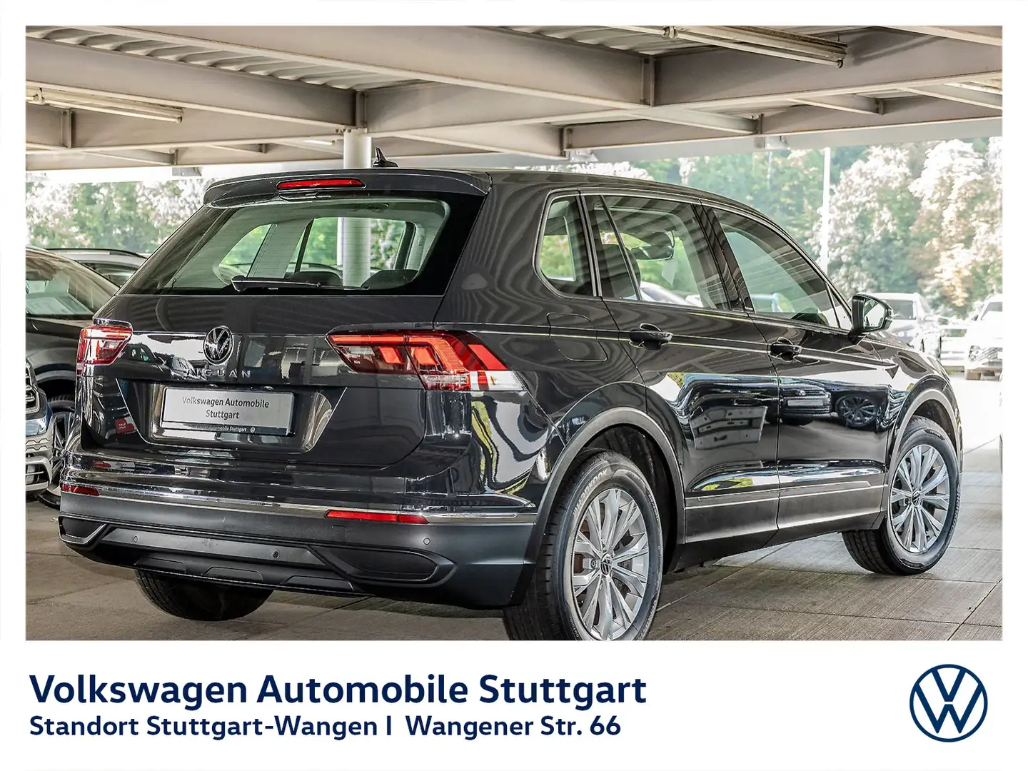 Volkswagen Tiguan Basis 1.5 TSI DSG Navi AHK ACC LED SHZ Schwarz - 2