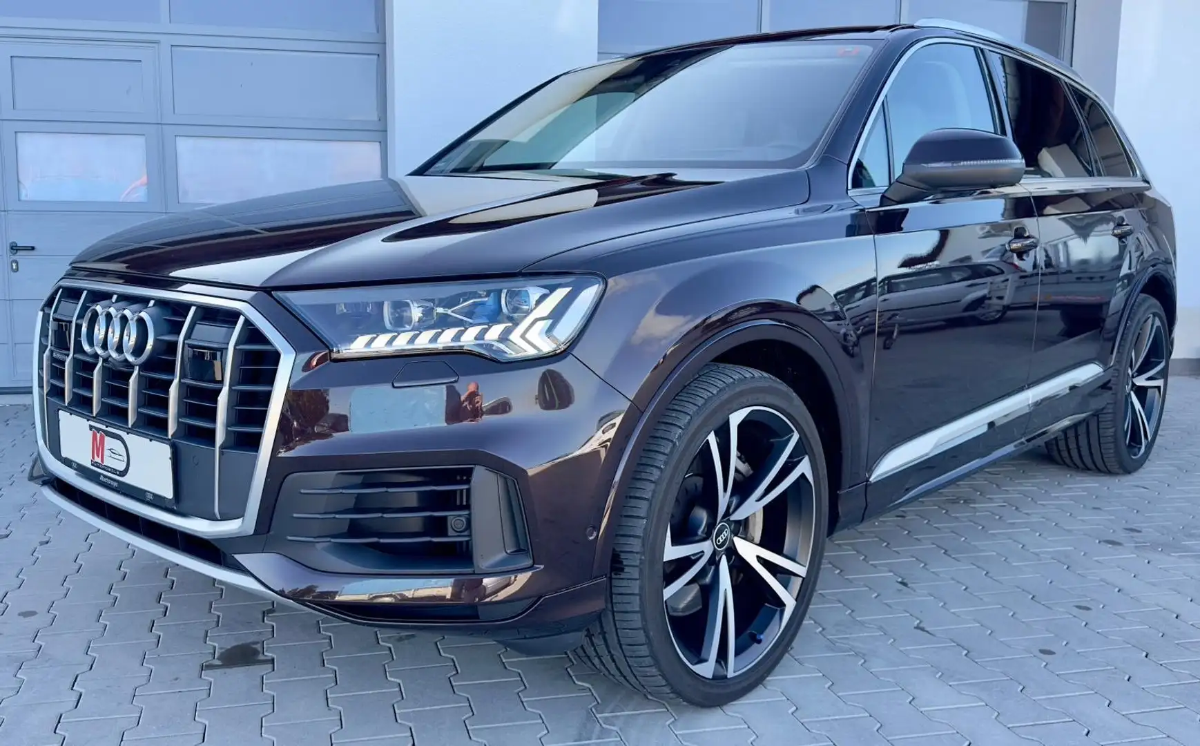 Audi Q7 55 TFSI-E*Matrix*Sitzbe-mass*ACC*VOLL* Violett - 2