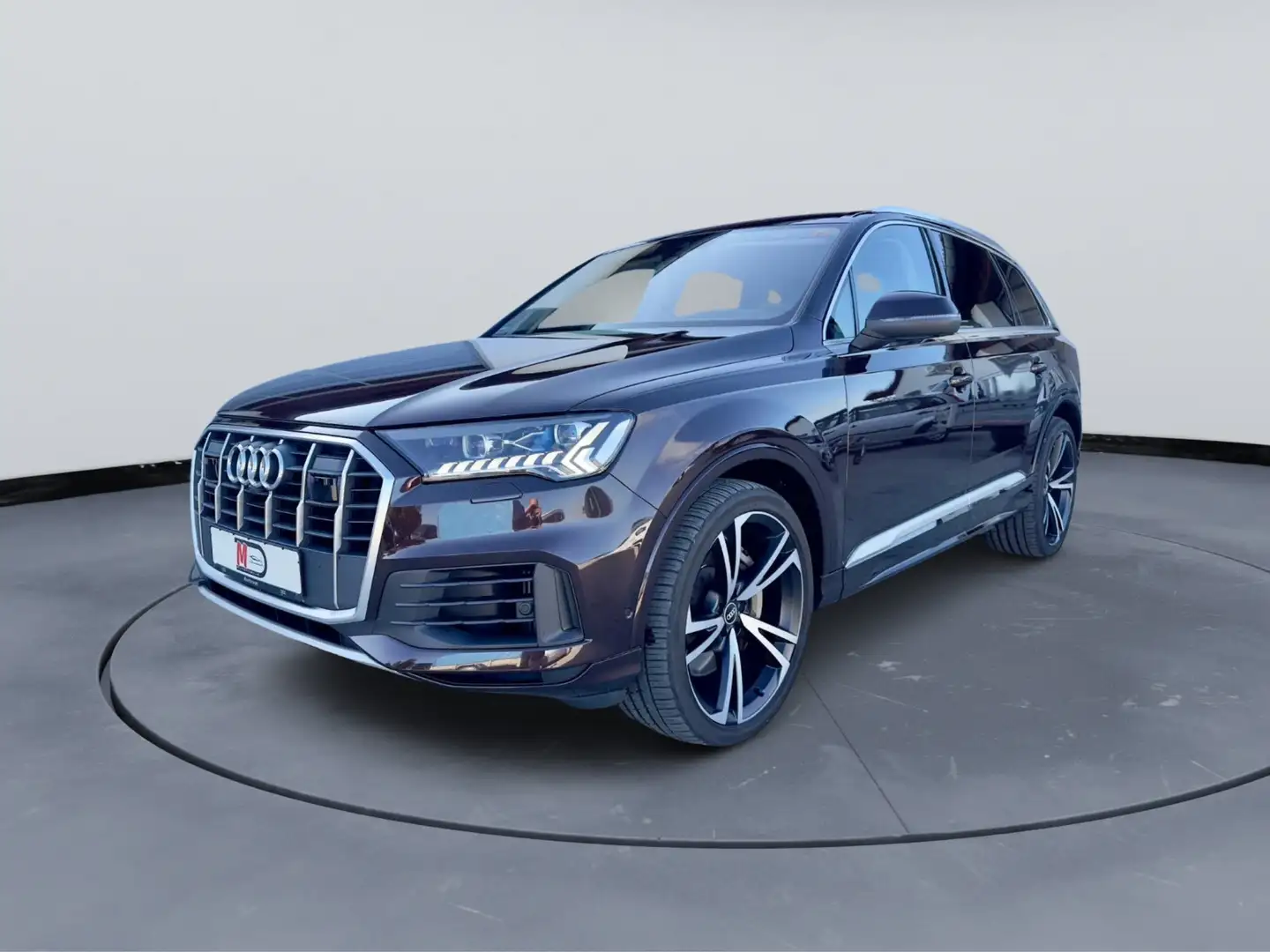 Audi Q7 55 TFSI-E*Matrix*Sitzbe-mass*ACC*VOLL* Mauve - 2