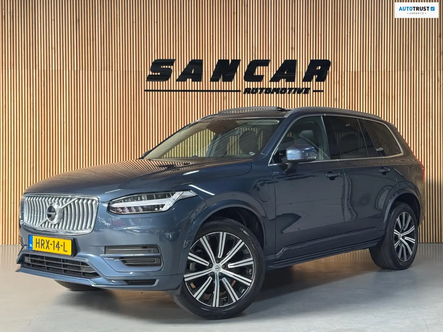 Volvo XC90 2.0 T8 Recharge AWD Geartronic Plus Bright LONG RA Bleu - 1