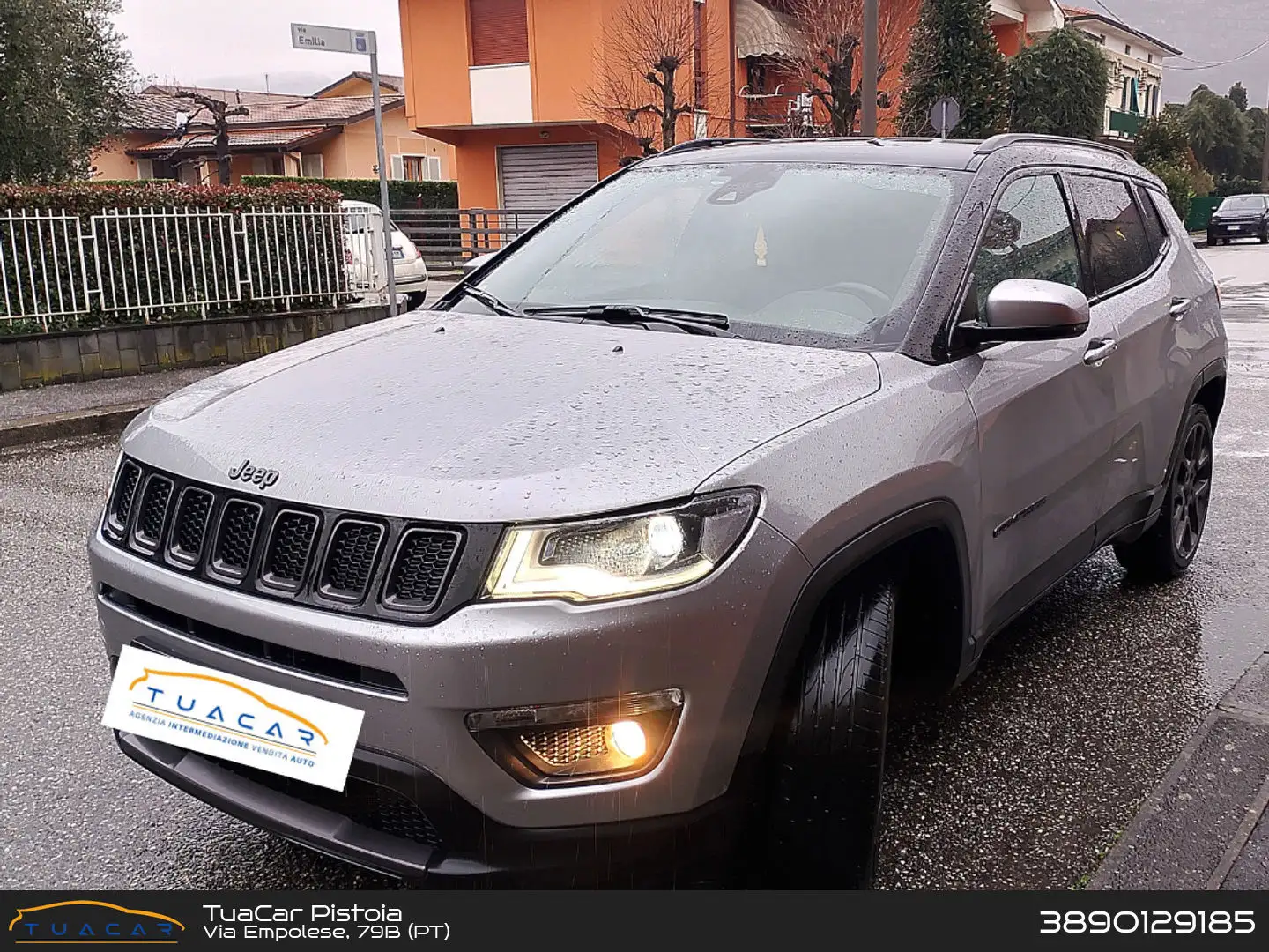 Jeep Compass S 1.6 MultiJet II Gris - 1