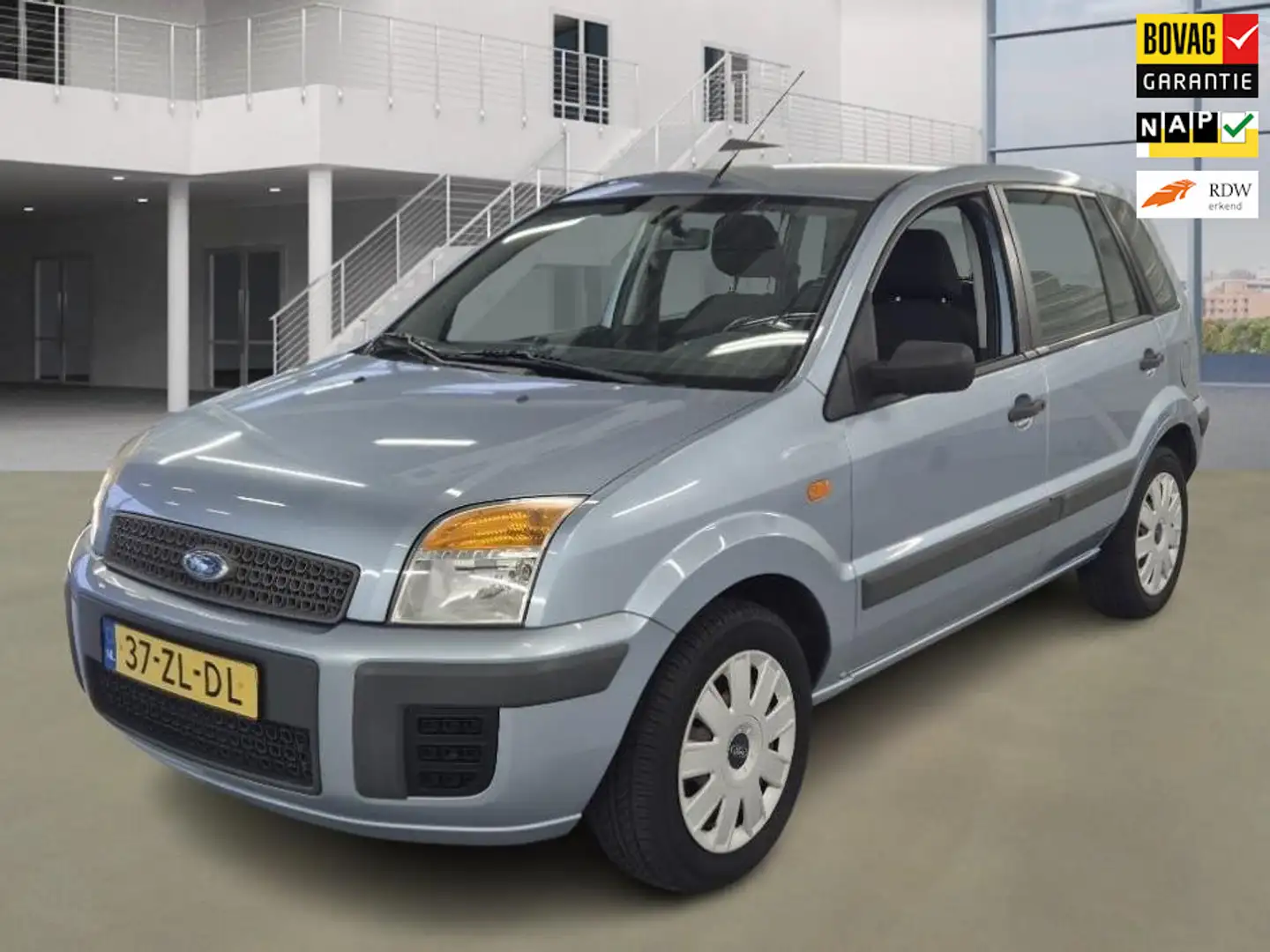 Ford Fusion 1.4-16V Cool & Sound 63.700 km +NAP NL-auto Blauw - 1