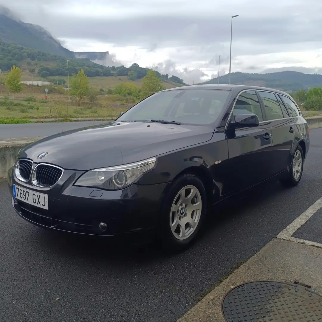 BMW 520 520d Touring Aut. Negro - 1