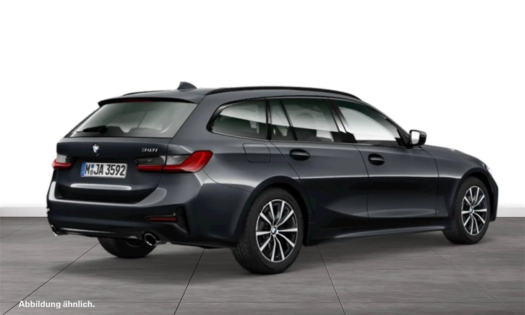 BMW 318 i Touring Sport Line+LIVE COCKPIT PRO+AUTOMATIK+17 Gris - 2
