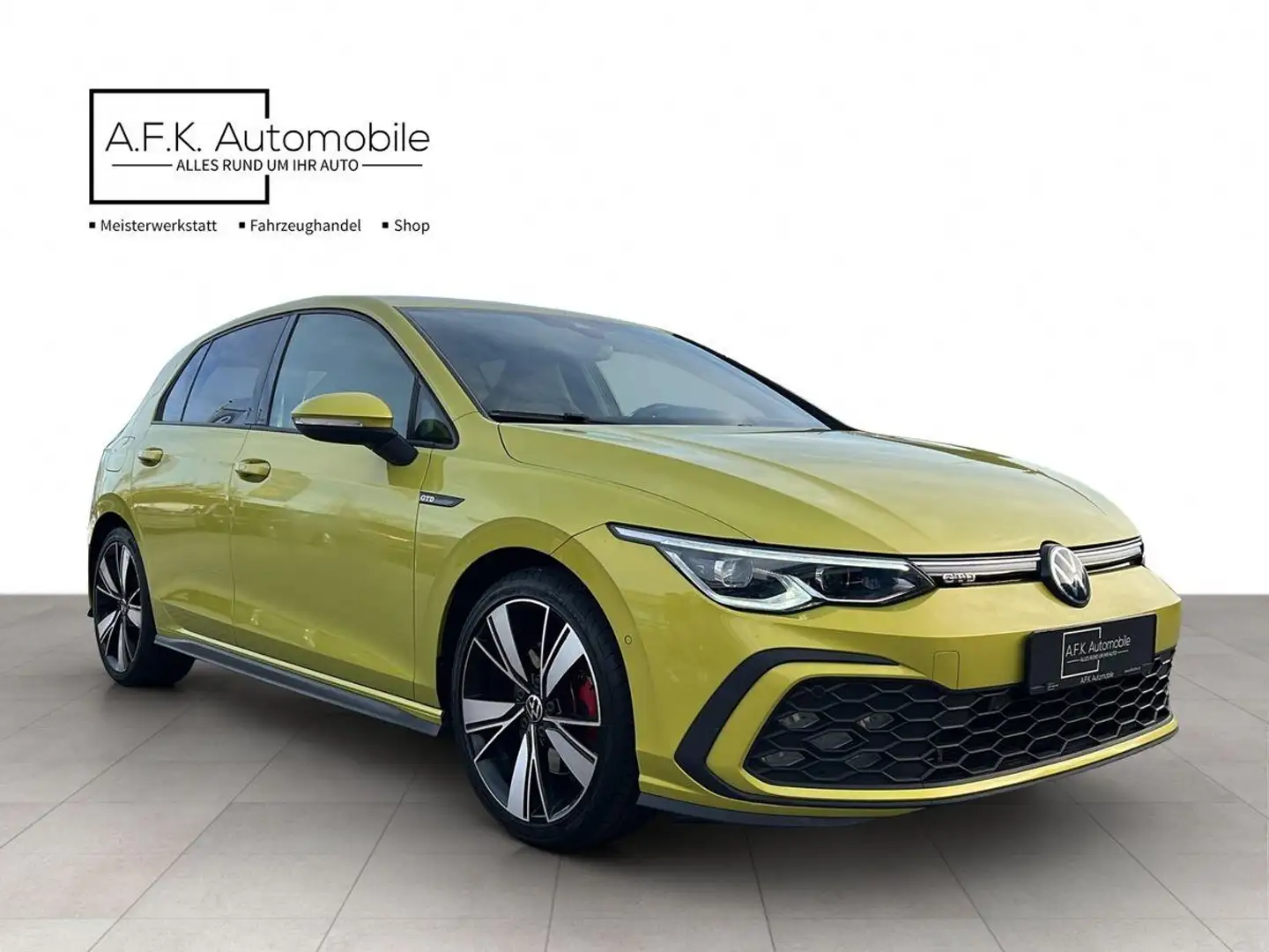 Volkswagen Golf 2.0 TDI DSG | GTD | IQ LIGHT | ACC | RFK | Gelb - 2
