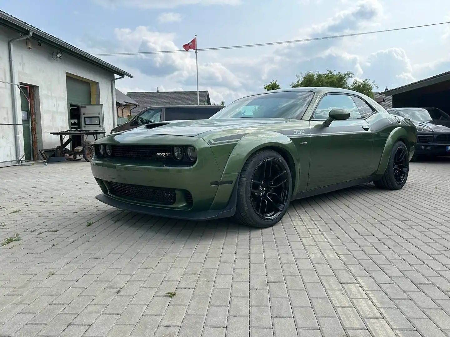 Dodge Challenger 6.4 V8 Scat Pack T/A 485cv at8 IVA ESPOSTA Verde - 2