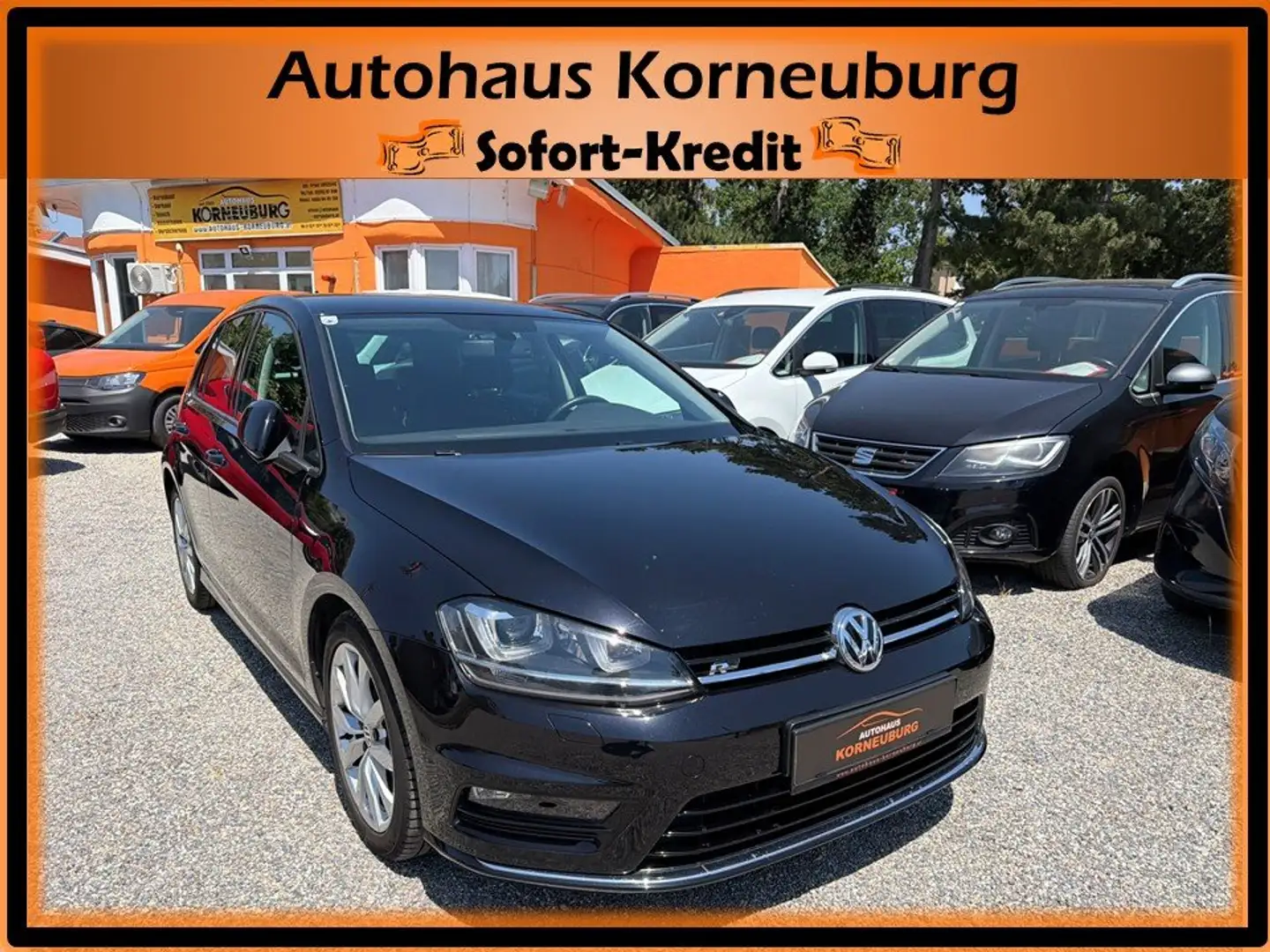 Volkswagen Golf VII R-Line *1.Besitz*Klima* Schwarz - 1