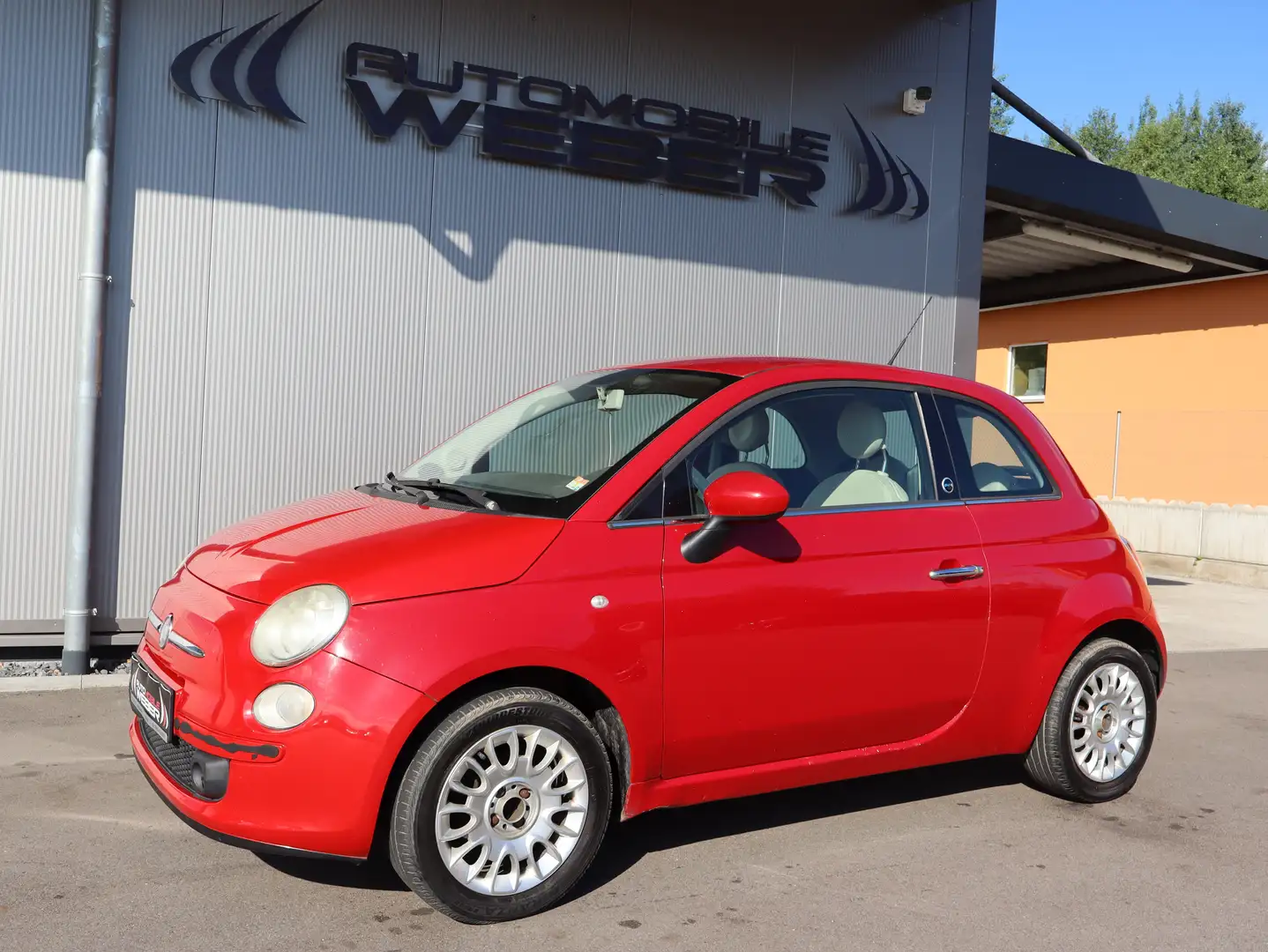 Fiat 500 1.2 Pur-O2 LOUNGE *KLIMA*LM-FELGEN*BLUE&ME* Rood - 1