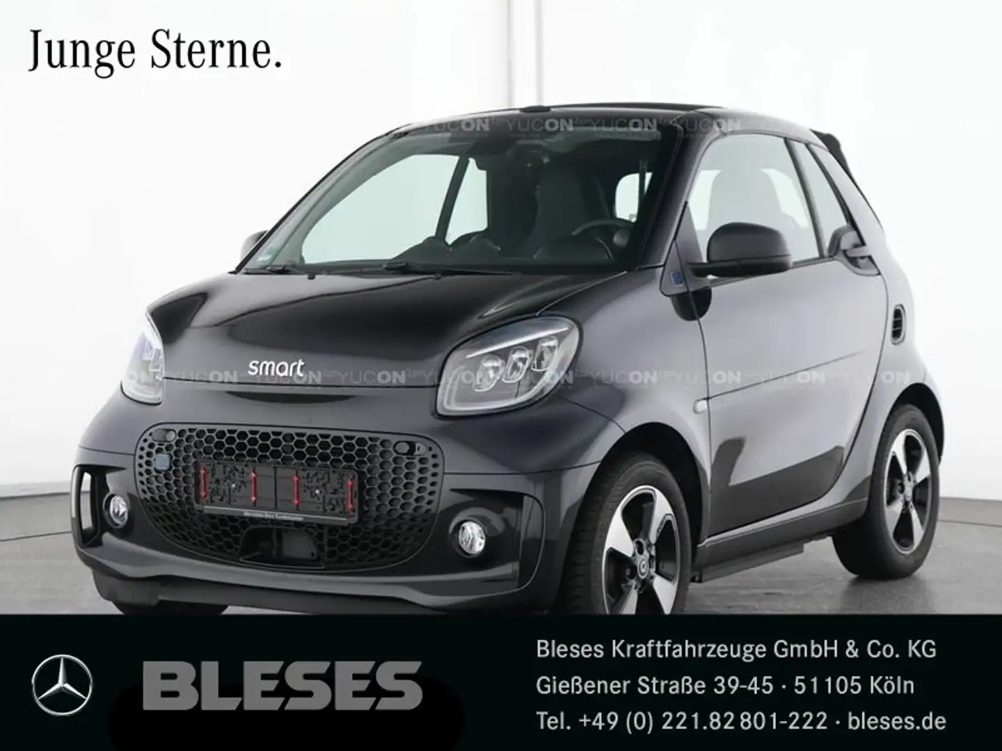 smart forTwo fortwo EQ Cabrio Exclusive Plus+22kW+JBL+Kamera BC Schwarz - 1
