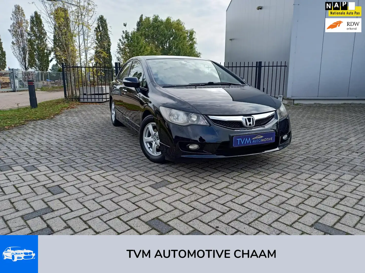 Honda Civic 1.3 Hybrid AIRCO LM VELGEN STOEL VERWARMING Noir - 1