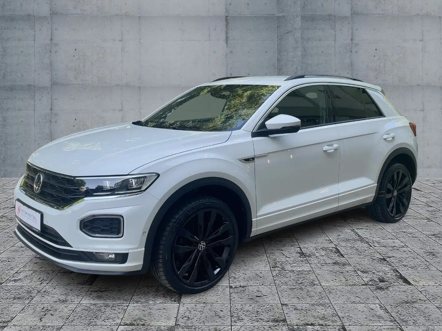 Volkswagen T-Roc 2.0 TSI 4M DSG R-LINE LED+NAVI+AHK+DCC+ACC Weiß - 2