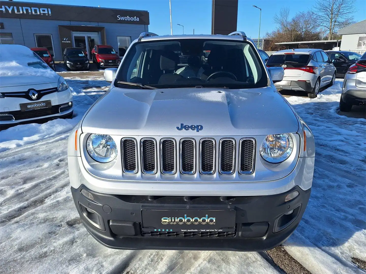 Jeep Renegade 1,6 Multijet Limited Silber - 2