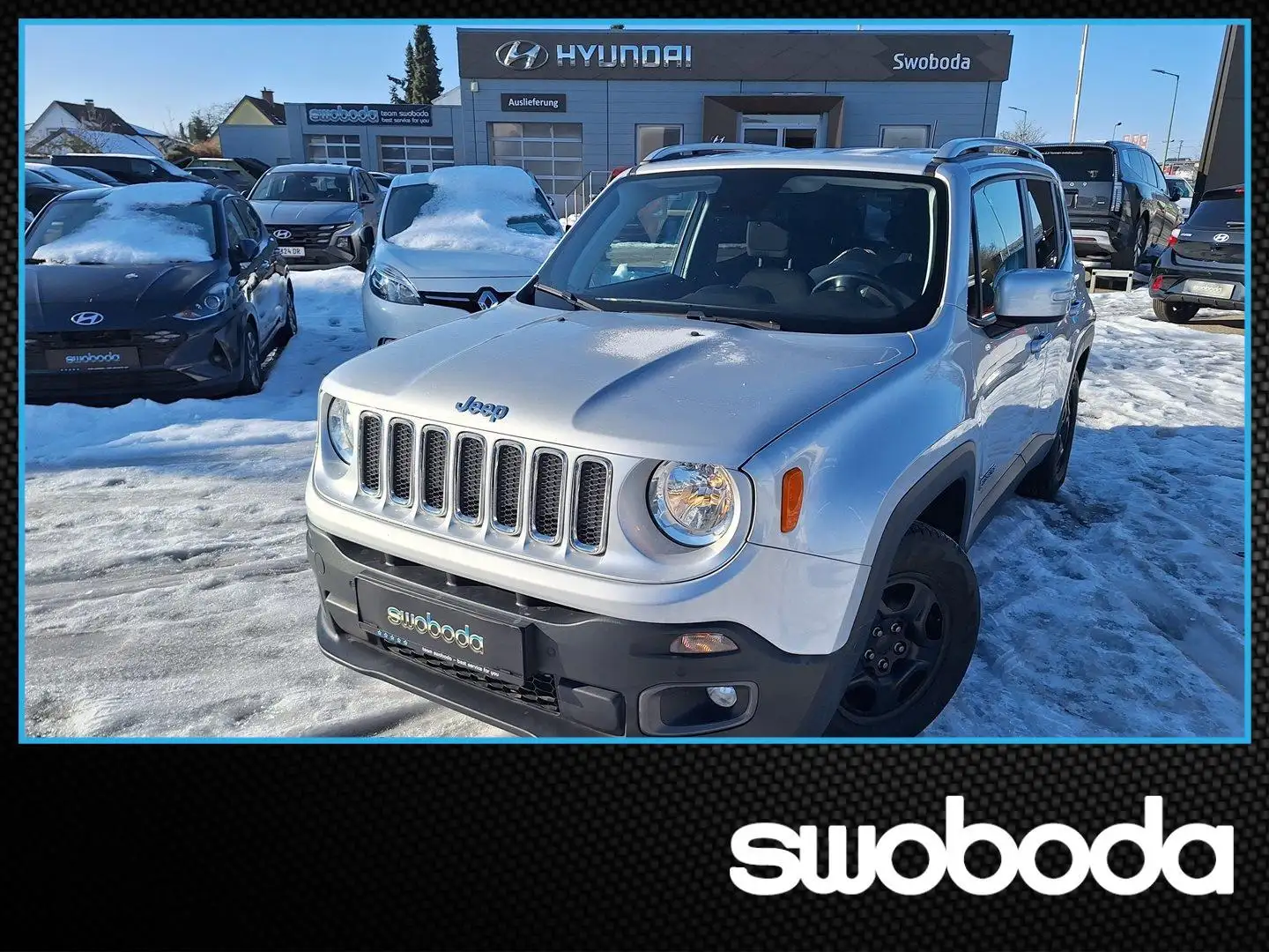 Jeep Renegade 1,6 Multijet Limited Silber - 1